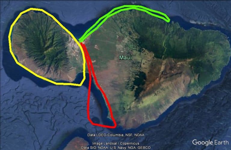 Photo Flight route map